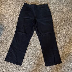 Men's Classic navy Straight-Leg Pants